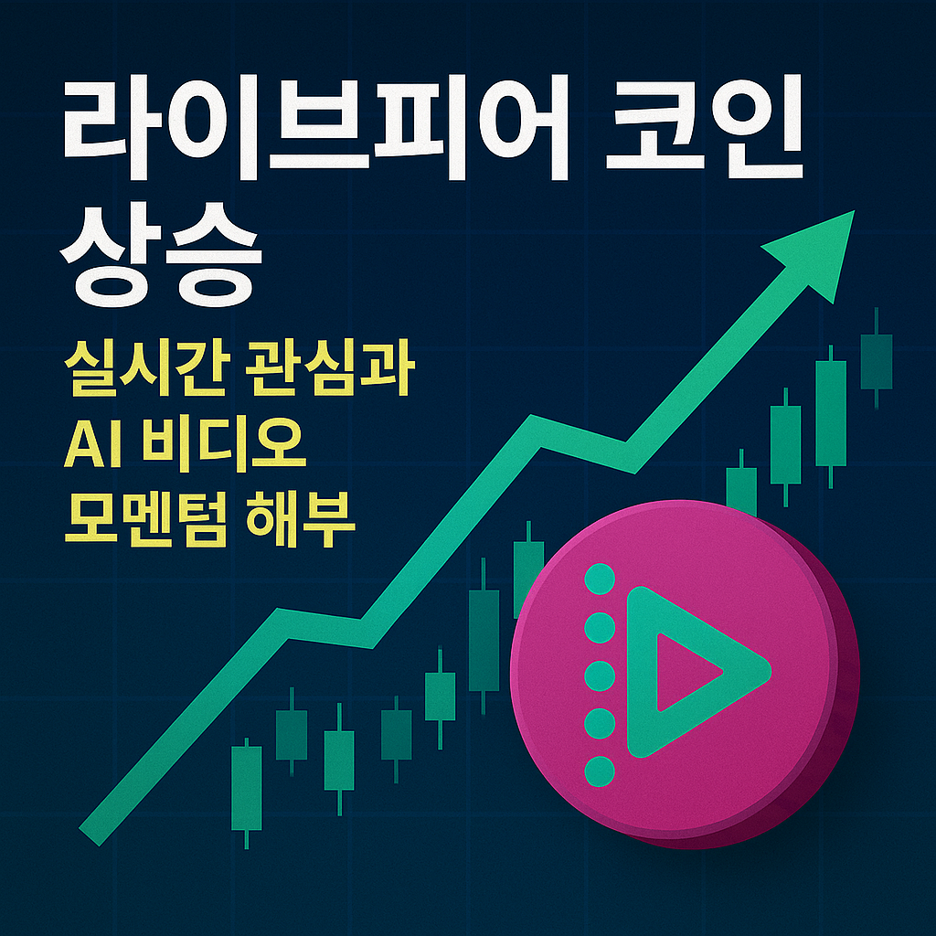 라이브피어 코인 상승