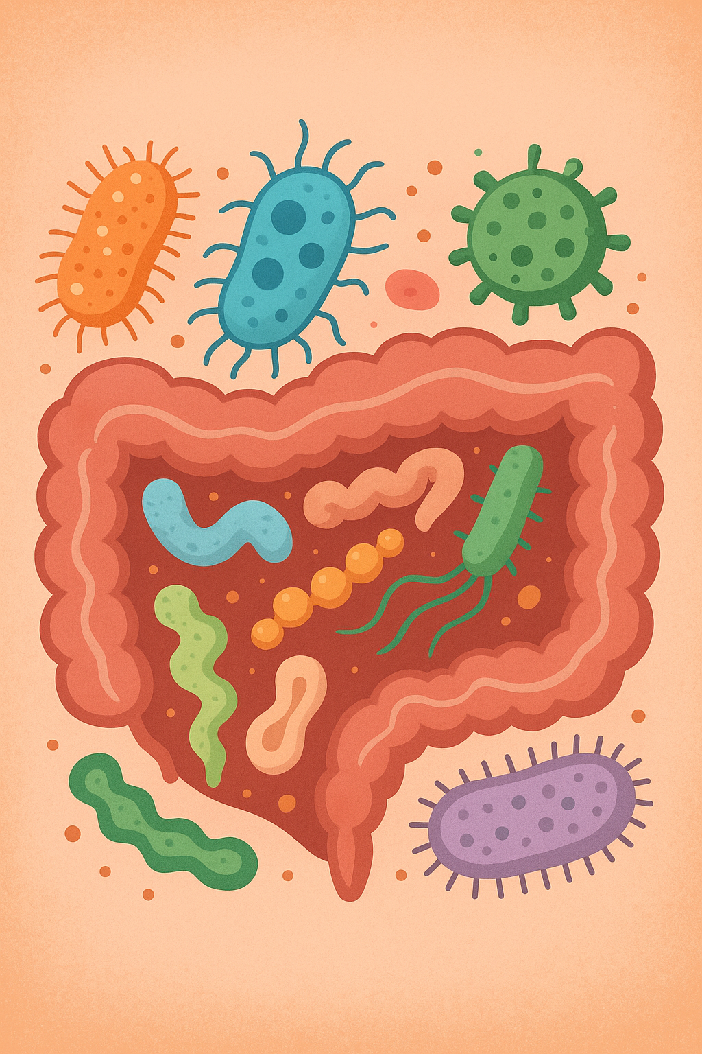 장내 미생물 관련 사진