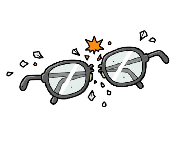 안경테 부러지는 꿈해몽