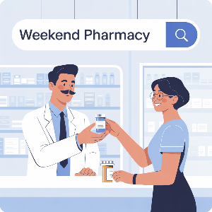 부산 일요일&middot;주말 문 여는 약국 이미지