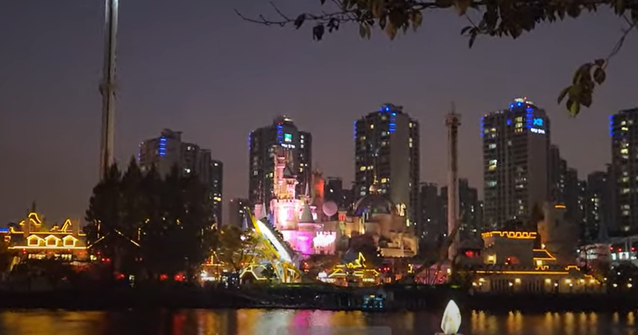 석촌호수 롯데월드여행