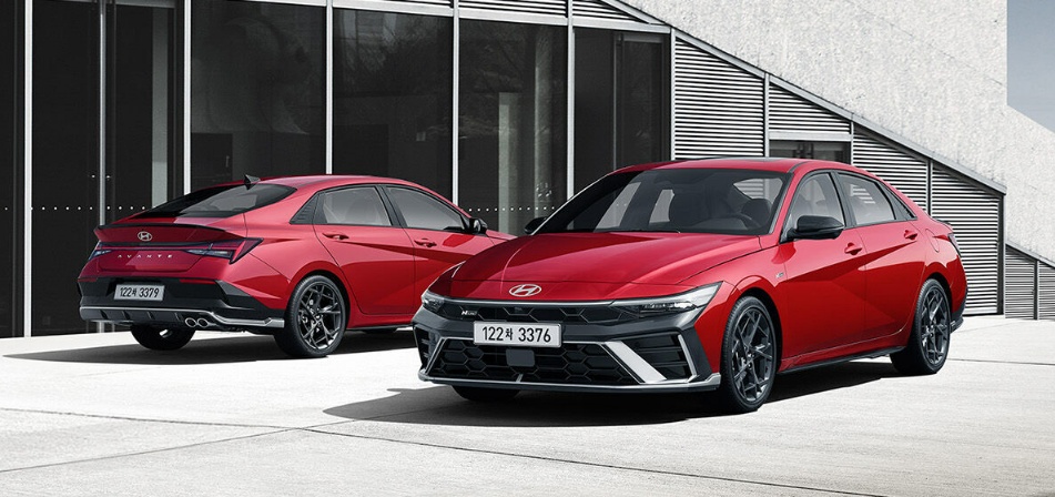 2026 아반떼 N 라인 얼티메이트 레드 메탈릭 외장 컬러