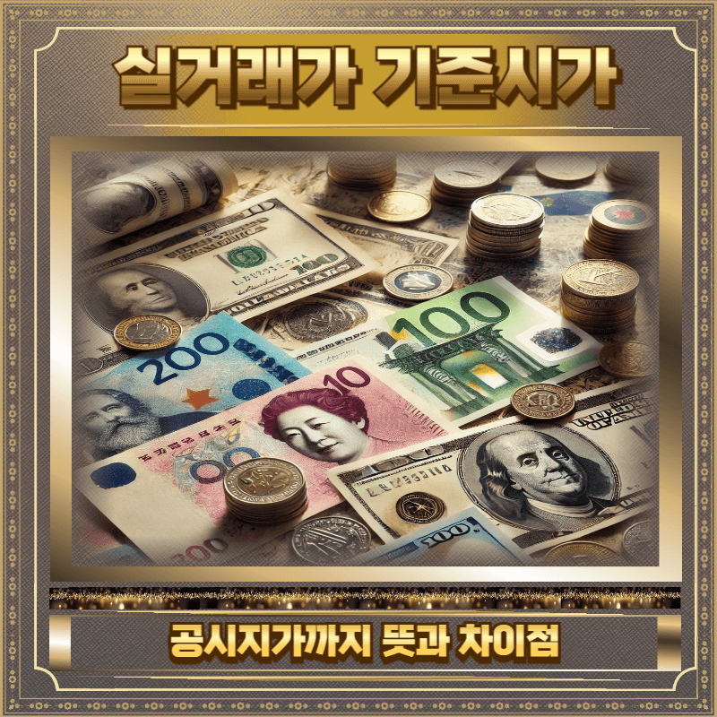 실거래가 기준시가 공시지가