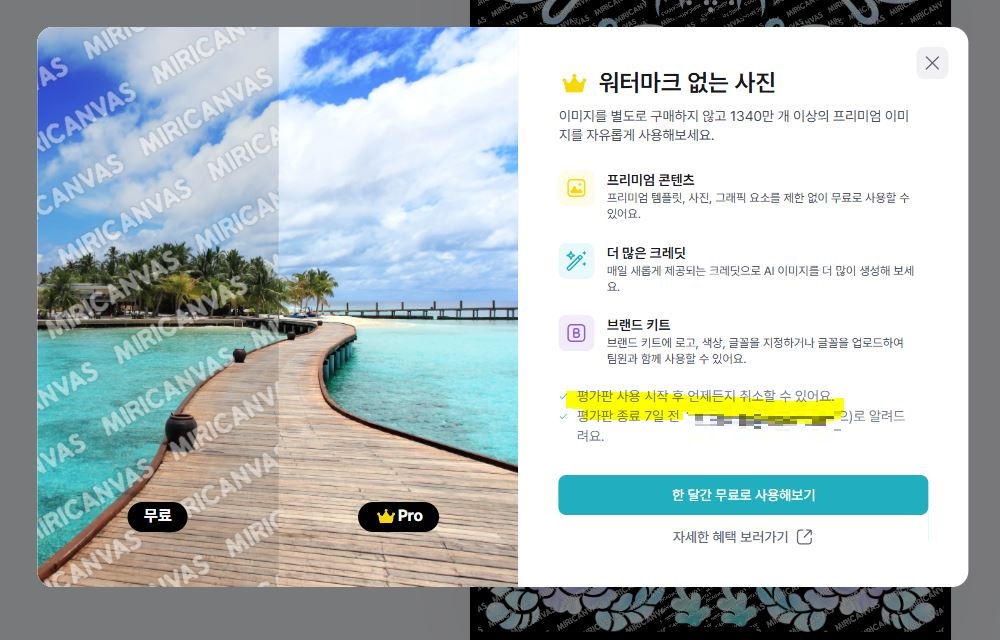 무료 체험판