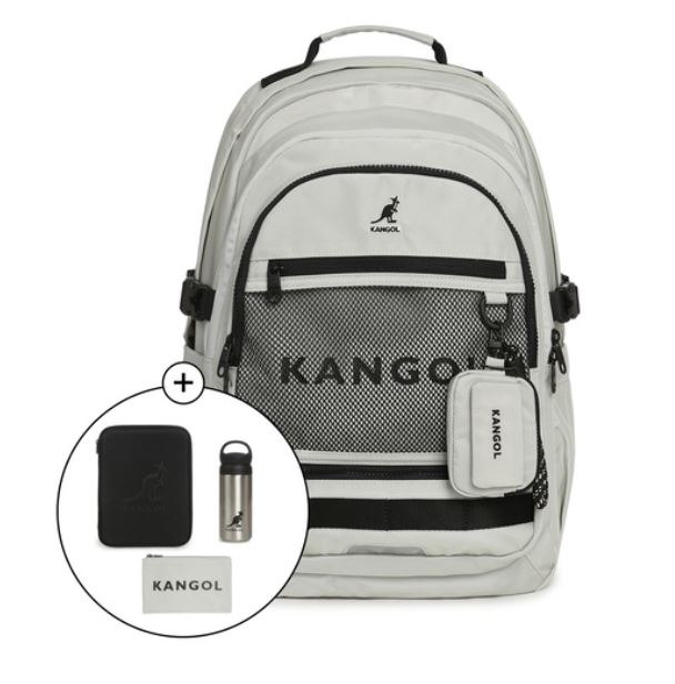 캉골 아이콘 퀀텀 백팩 1466 라이트 그레이