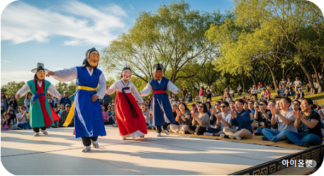 하회탈춤과 마을의 풍류