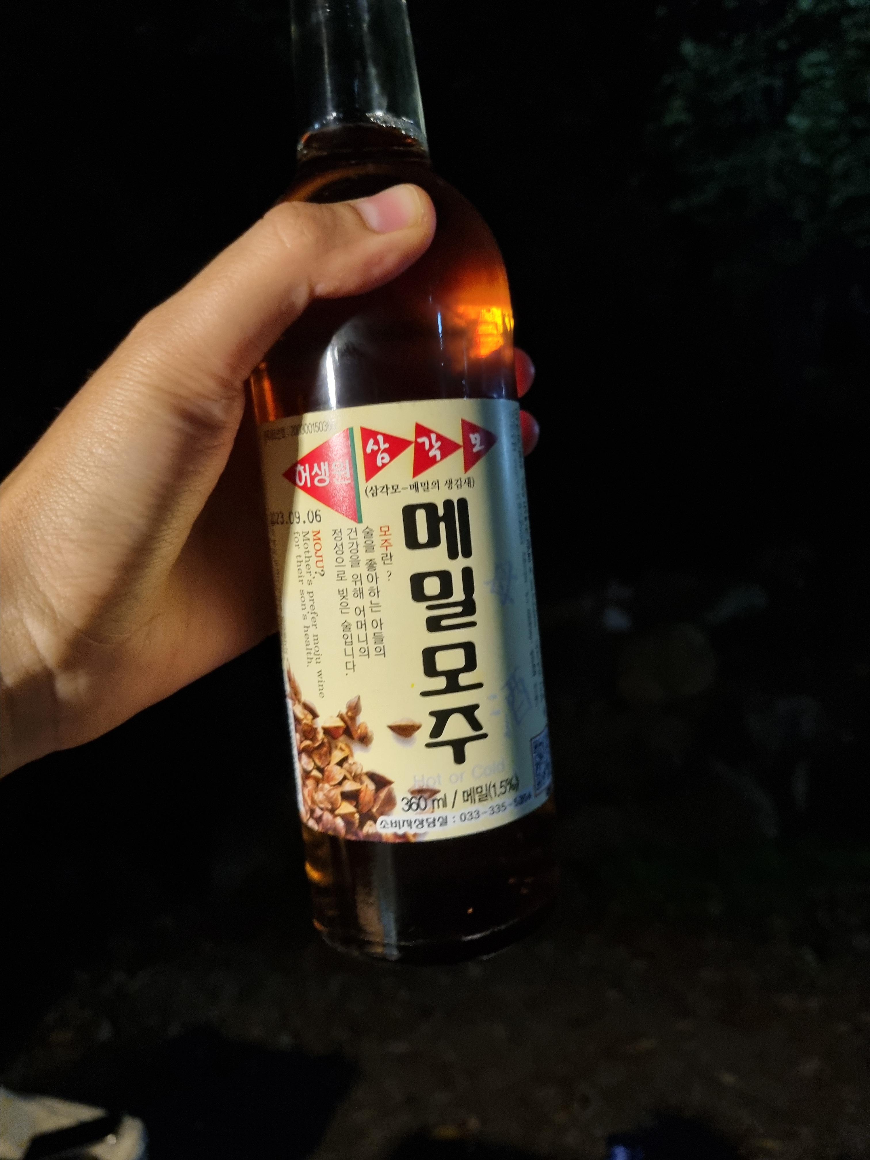강원도 메밀 모주