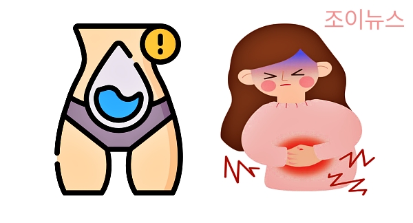 방광염 증상, 잔뇨감/하복부 통증