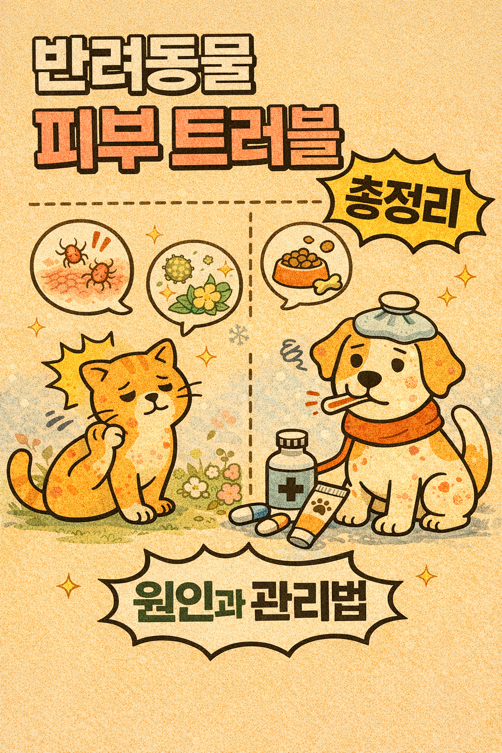 반려동물 피부 트러블 원인과 관리법 관련사진