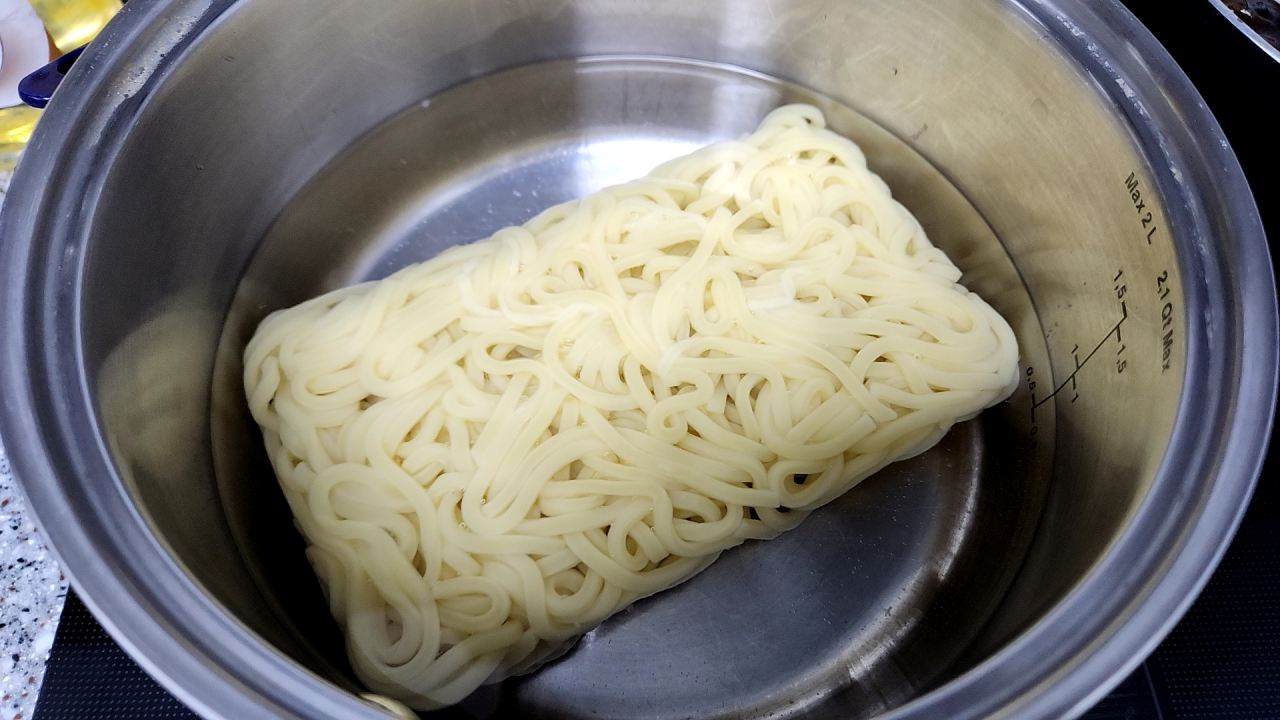 면 준비