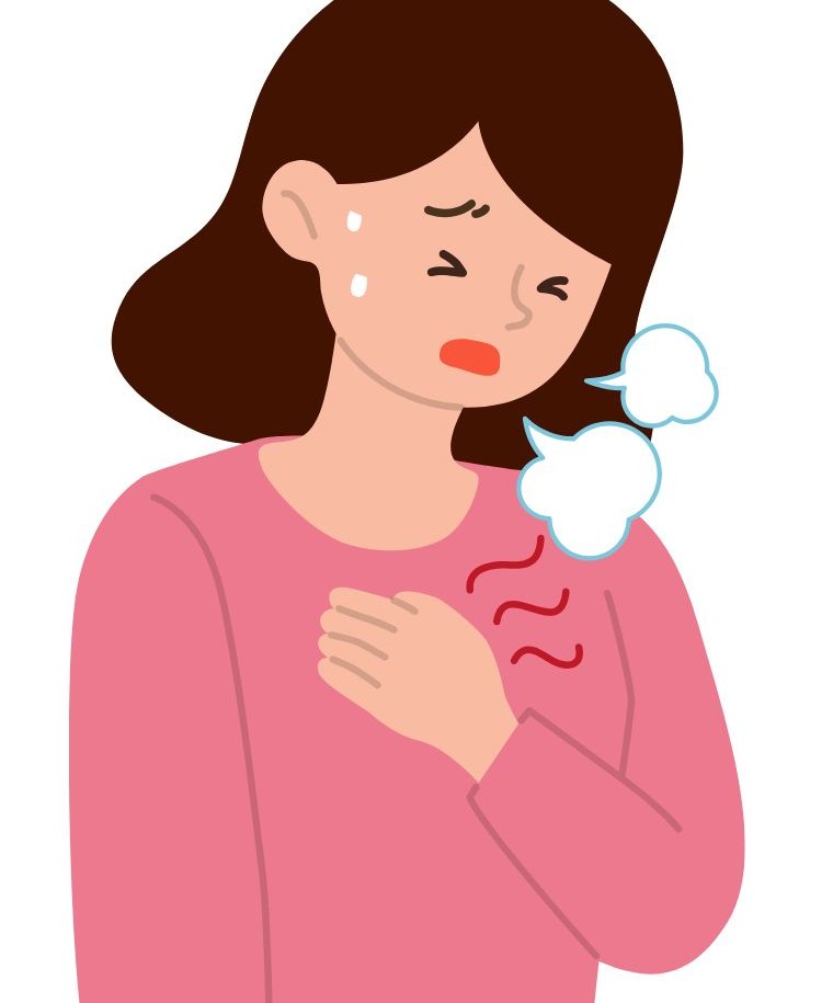 대동맥 박리 증상 호흡 곤란 이미지