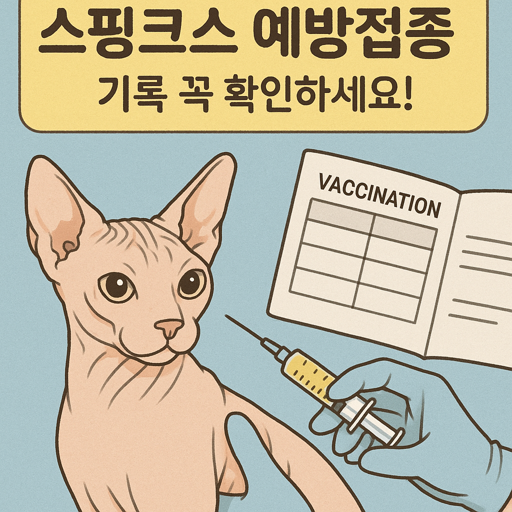 스핑크스 예방접종