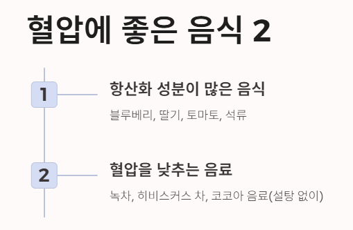 혈압에 좋은 음식(혈압 낮추는 음식) 2