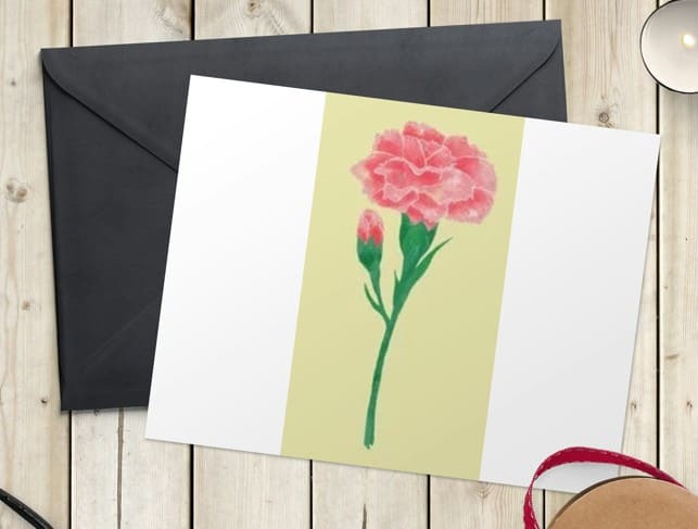 카네이션과-편지