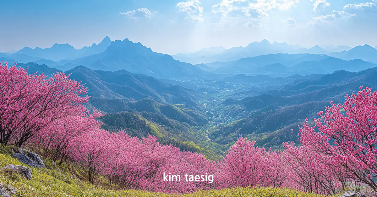 백운산의 사계절