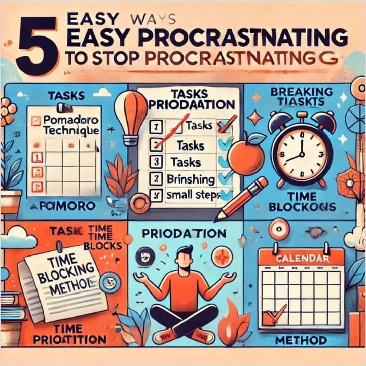 미루는-습관-극복-5가지-방법