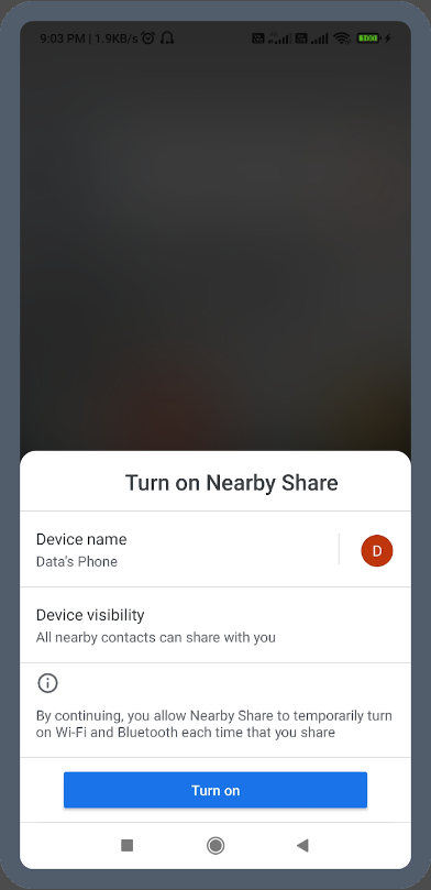 Nearby Share - Fast Transfer