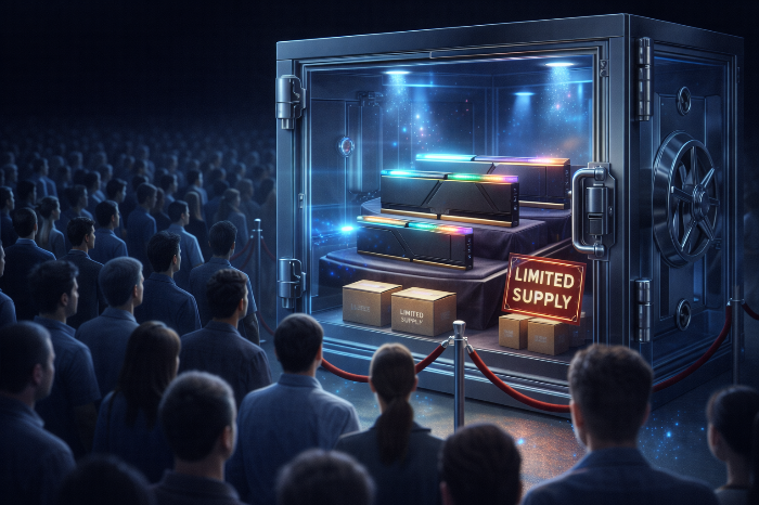 수익성이 높은 하이엔드 제품 위주의 선별 수주로 인해 발생하는 일반 소비자용 램의 희귀 현상.