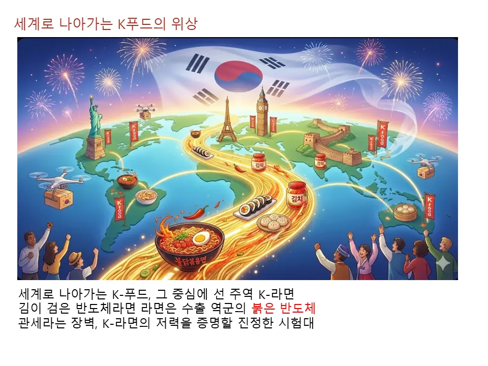 세계로 나아가는 K푸드의 위상