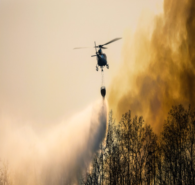 대형산불 헬리콥터