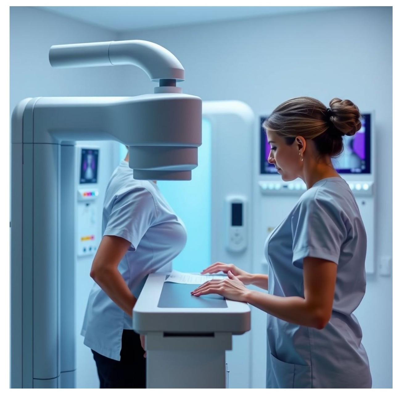 유방암 초기증상 검진 사진