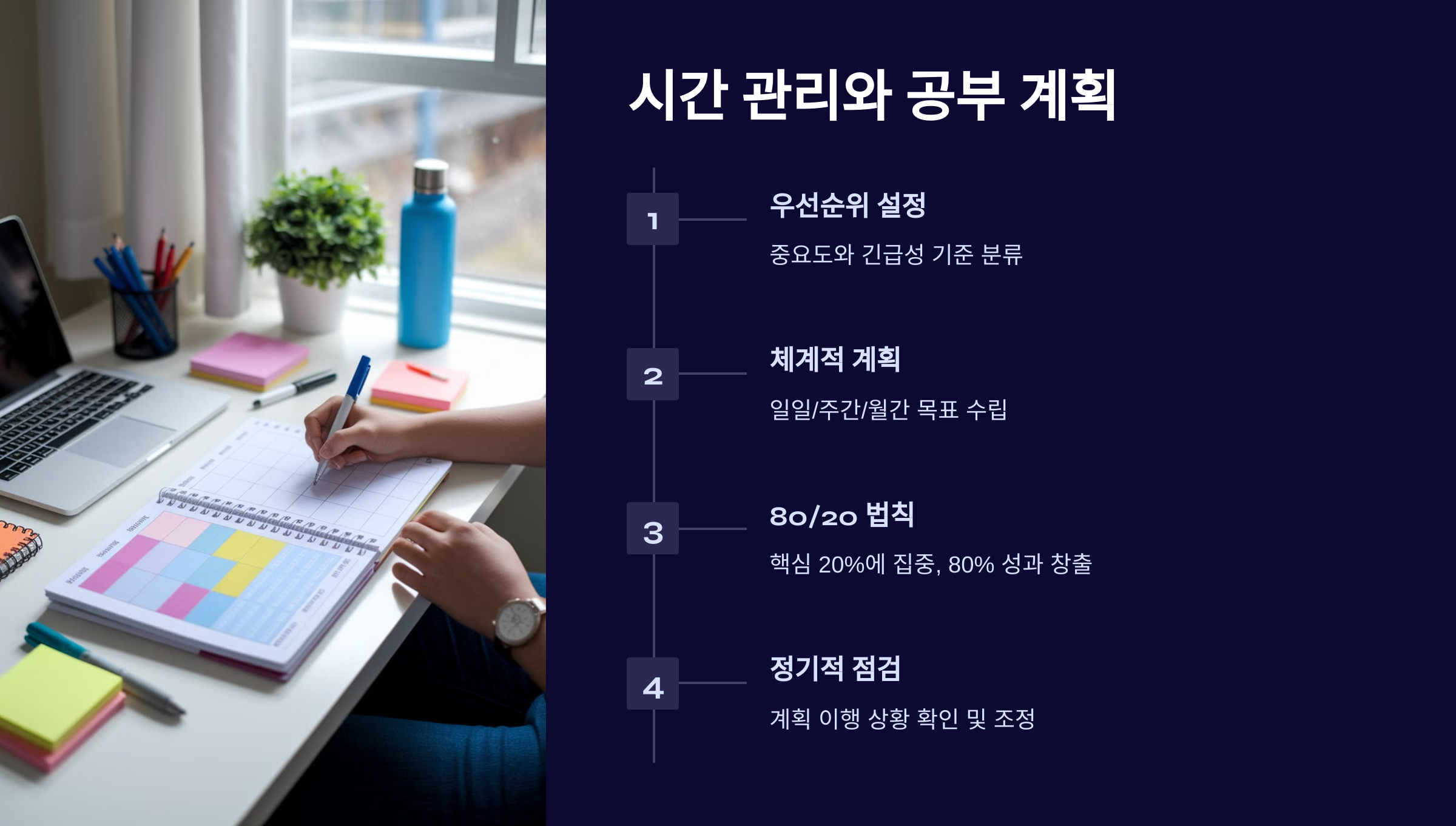 효과적인 공부 습관