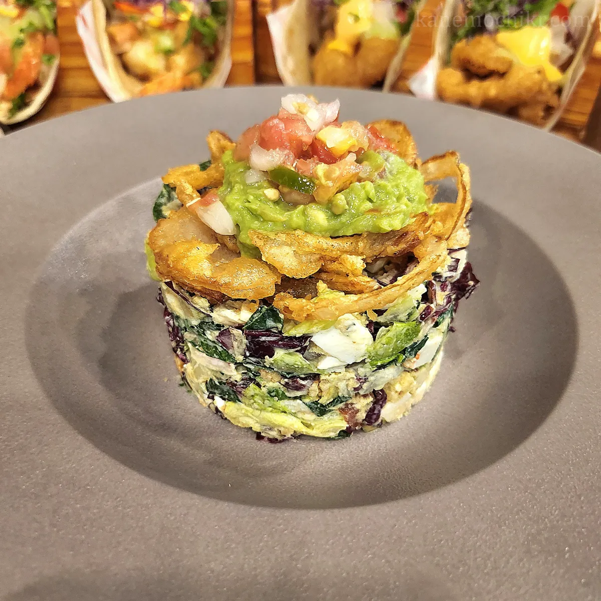 멕시칼리-크리미바질-찹드샐러드