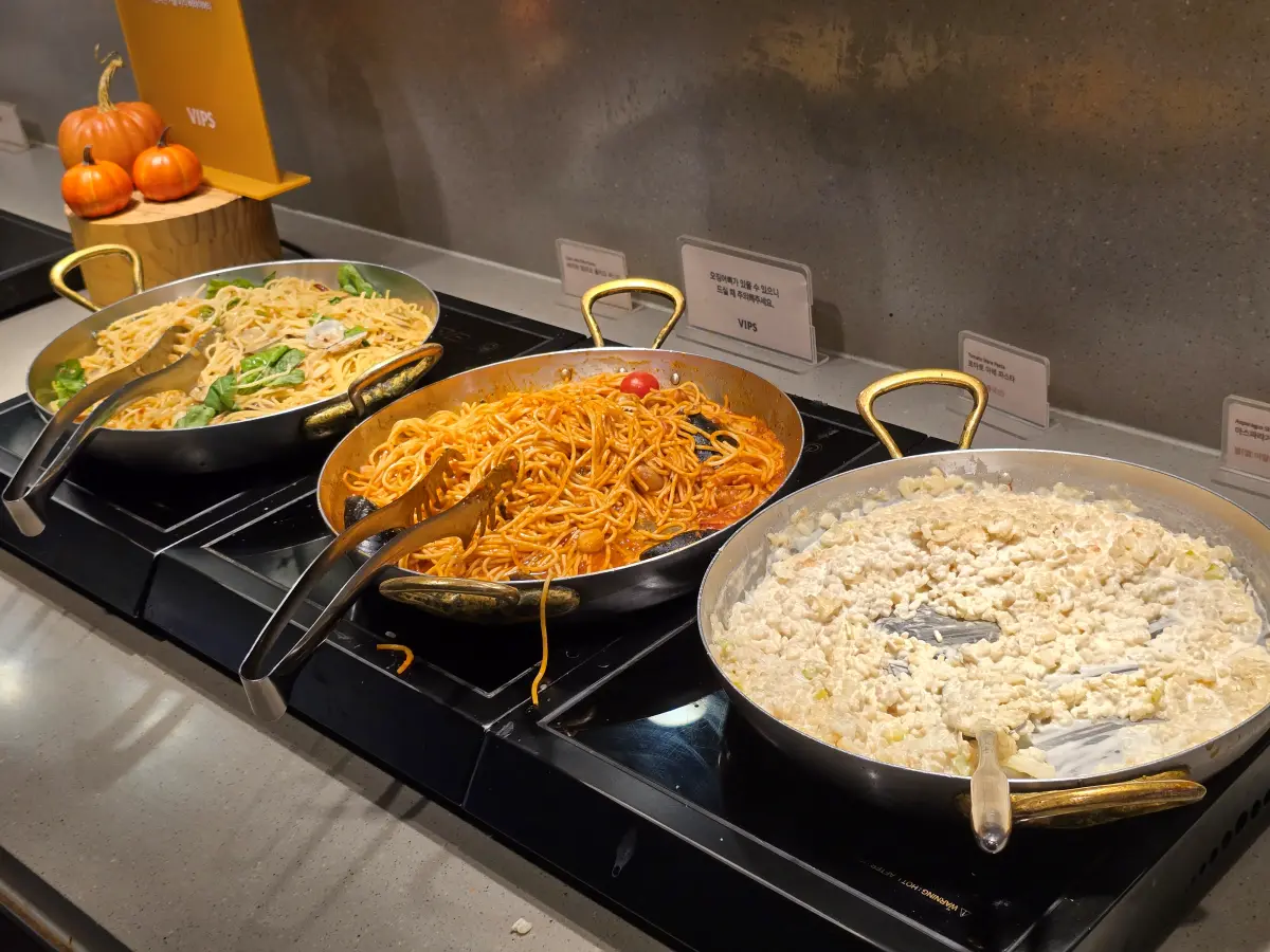 빕스 샐러드바 사진: 파스타