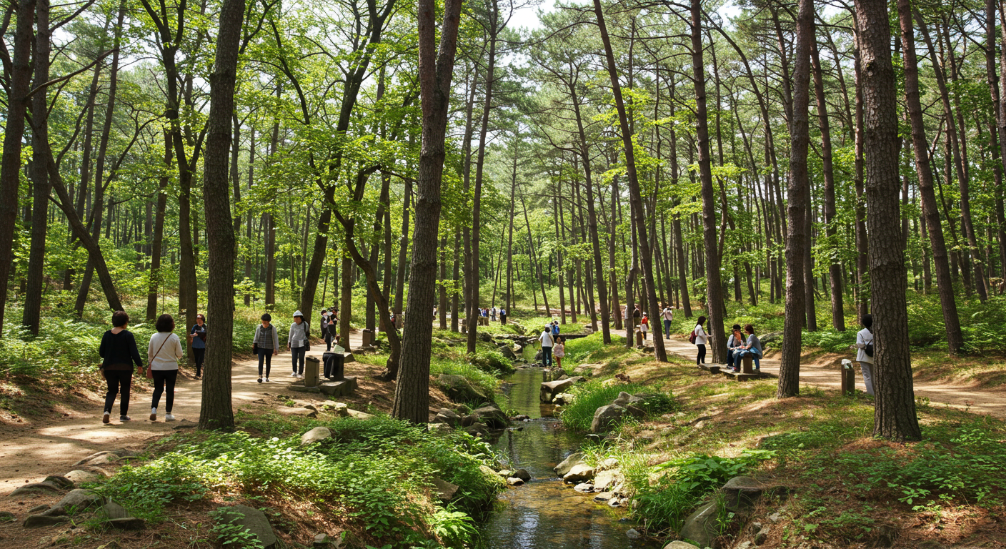 거제 치유의 숲 가족