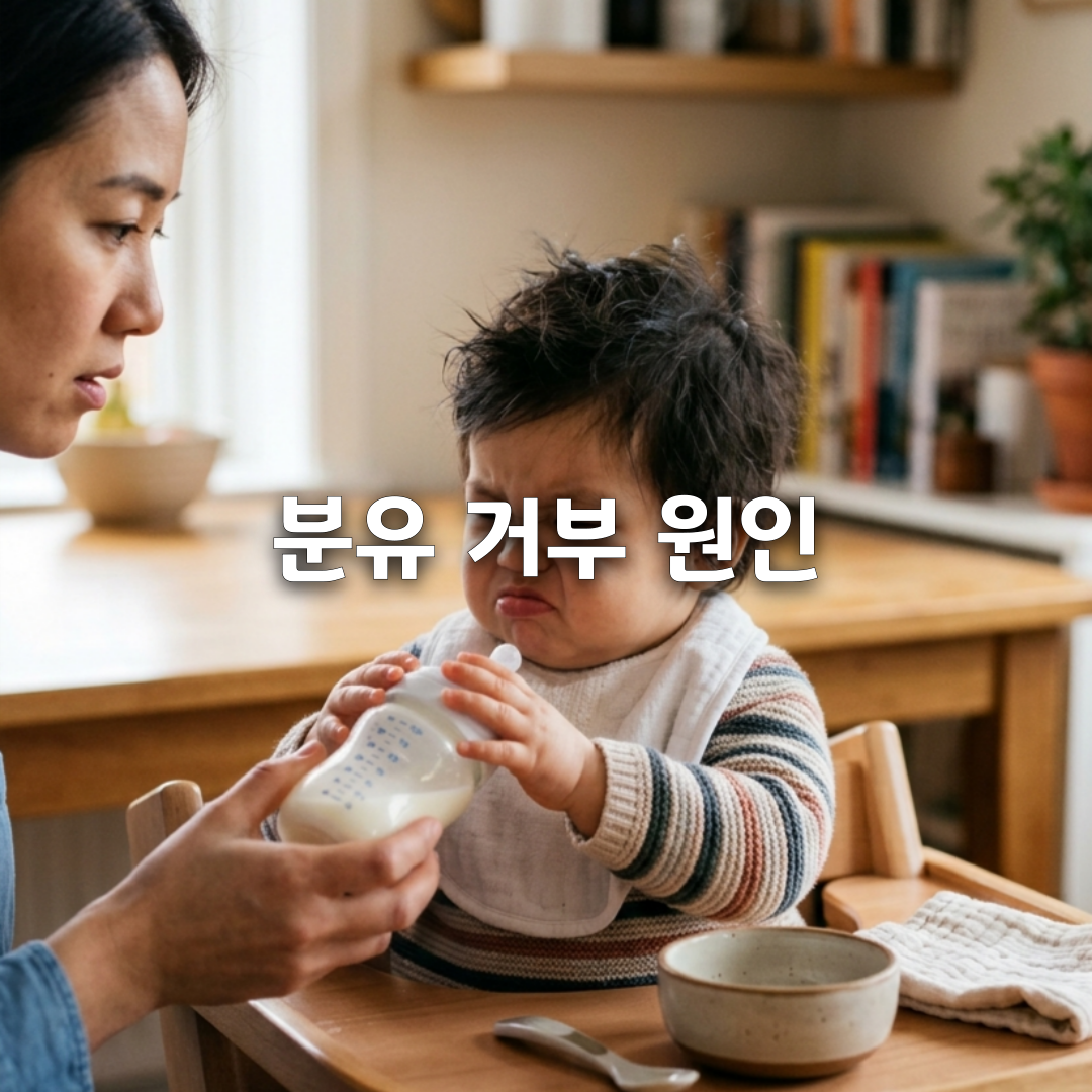 잘 먹던 분유를 거부하는 이유는 부모가 꼭 알아야 할 대처법🍼