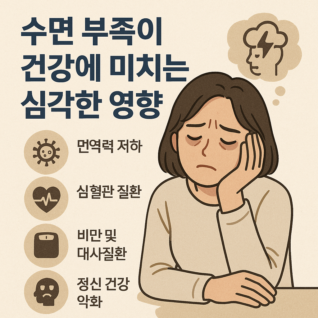 수면 부족에 빠진 여성