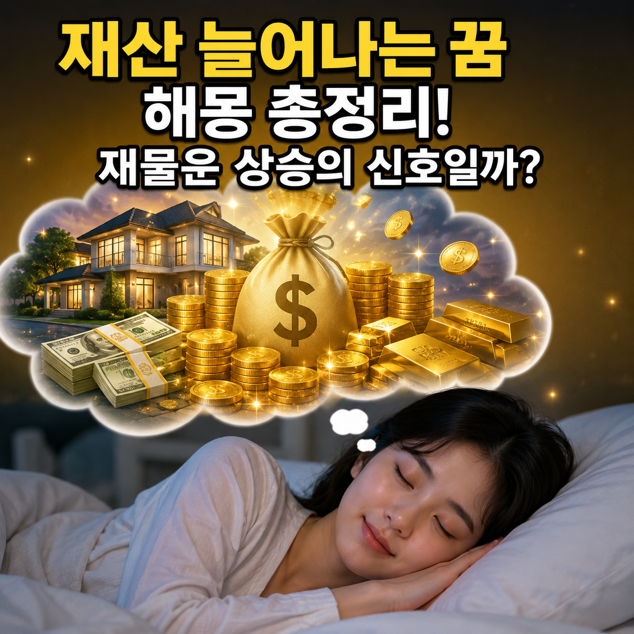 재산 늘어나는 꿈
