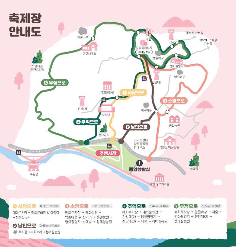 봄꽃축제하는곳