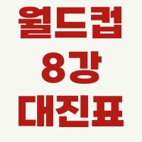 월드컵8강대진표