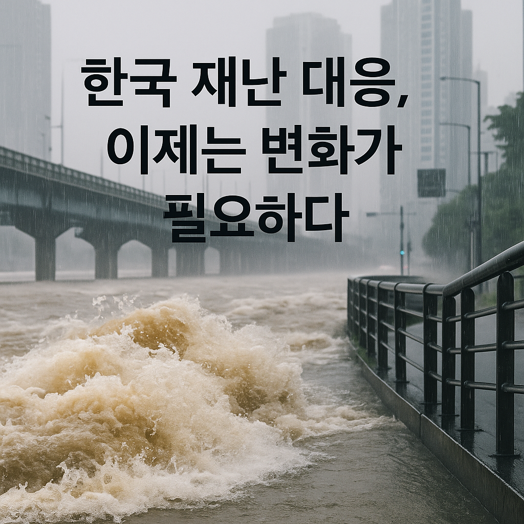 한국 재난 대응, 이제는 변화가 필요하다