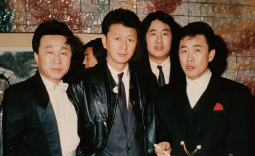왼쪽부터 임하룡, 전유성, 최양락, 장두석