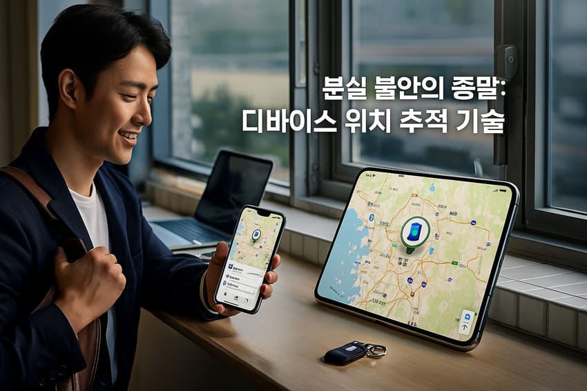 분실 불안의 종말: 디바이스 위치 추적 기술