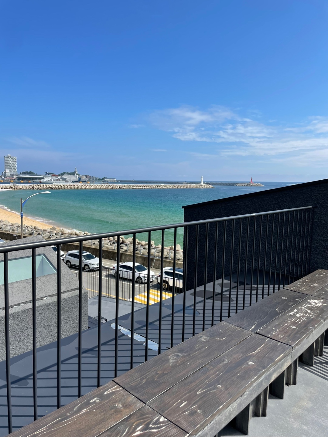 속초 오션뷰 카페 셜터