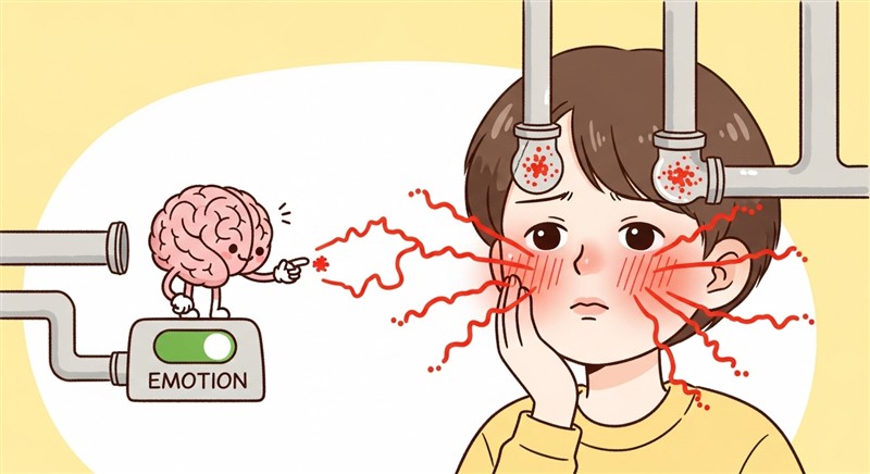 부끄러울 때 얼굴은 왜 빨개질까?