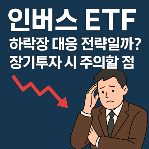 인버스 ETF, 하락장 대응 전략일까 장기투자 시 주의할 점