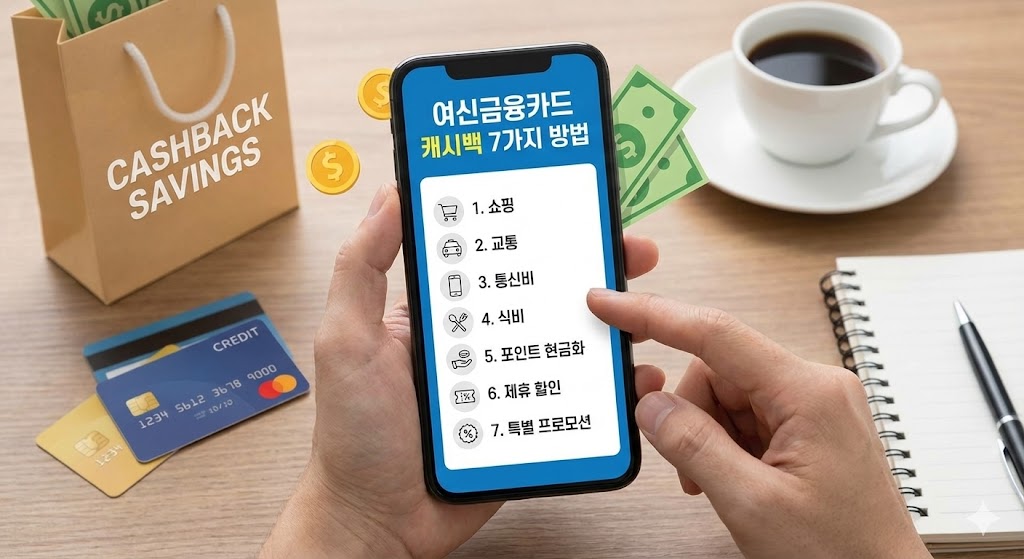 여신금융카드 캐시백,