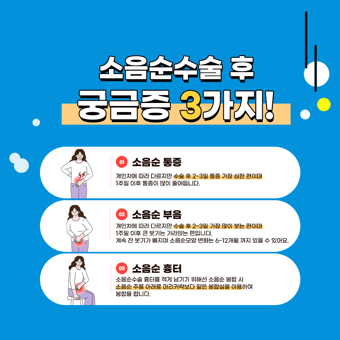 청담산부인과 소음순통증 소음순부음
소음순흉터