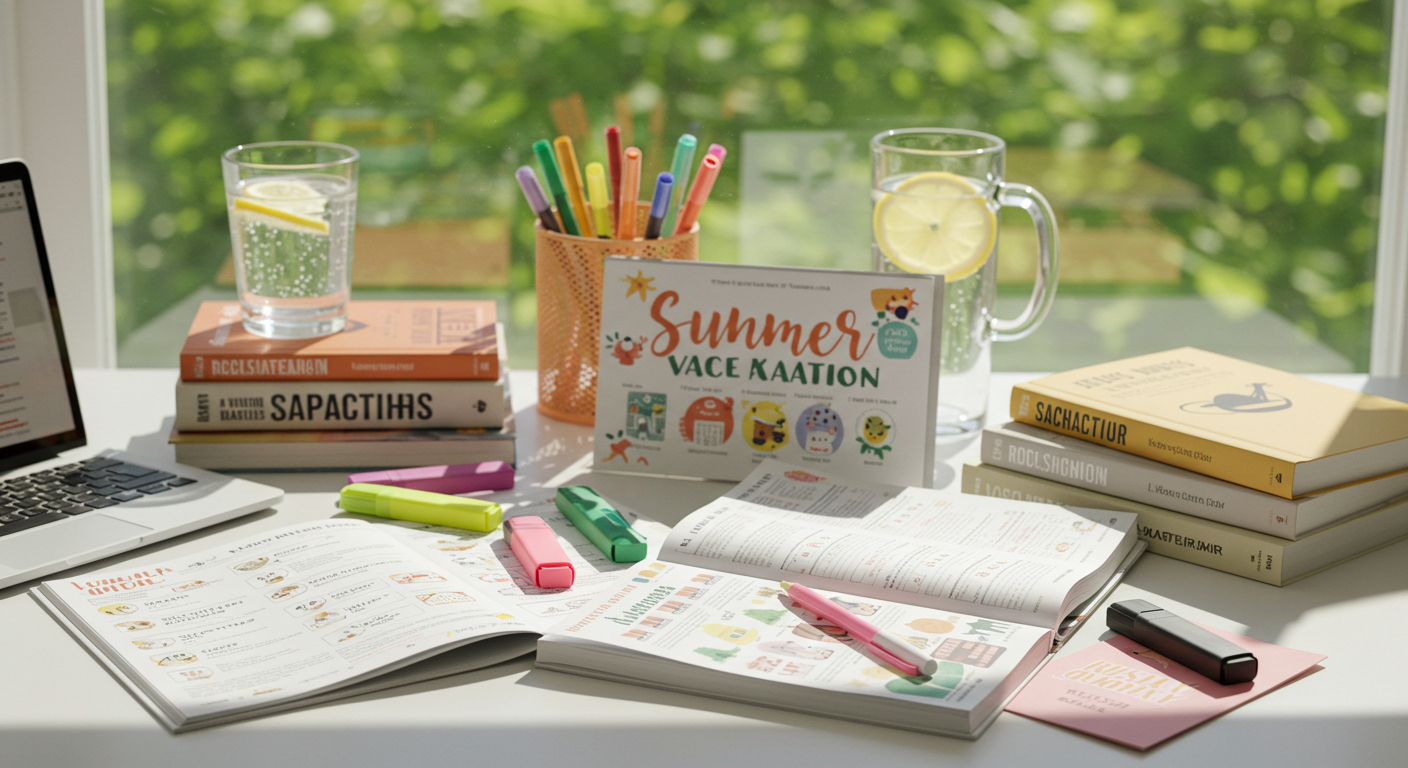 2025 여름방학 공부법 완벽 가이드 5단계로 2학기 성공 준비하기