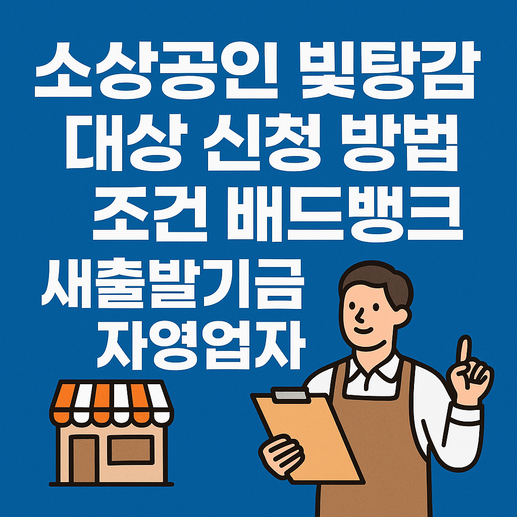 소상공인 빚탕감 관련 썸네일