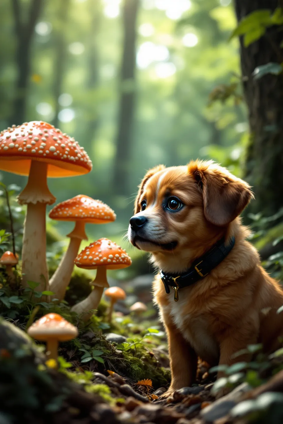 강아지가 먹을 수 있는 안전한 버섯