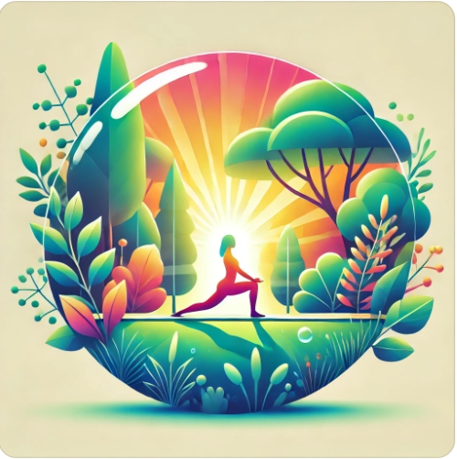 다이어트 및 건강하여 표현한 이미지