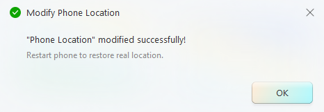 3uTools Toolbox VirtualLocation Modify virtual location