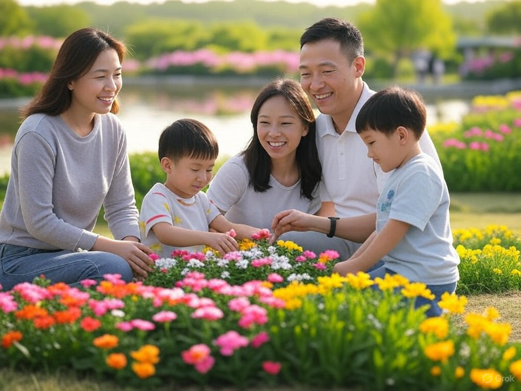 야외 나들이는 즐거워