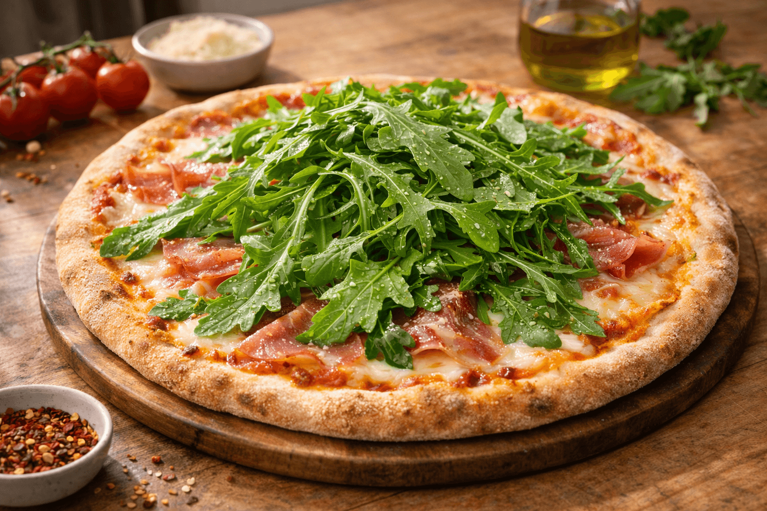 유럽 채소 루꼴라 (성분, 파스타, 피자토핑)