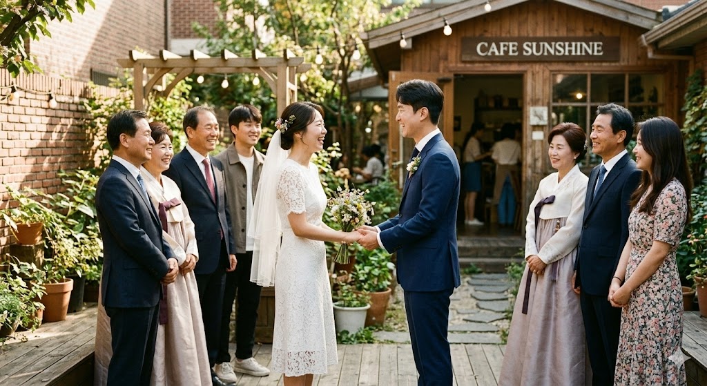 파일명: small_wedding_trend_2026_korea_public_ceremony_hall_affordable.jpg Alt 태그: 2026년 한국 스몰웨딩 트렌드 공공예식장 저비용 결혼 셀프웨딩 결혼 비용 절약 대안